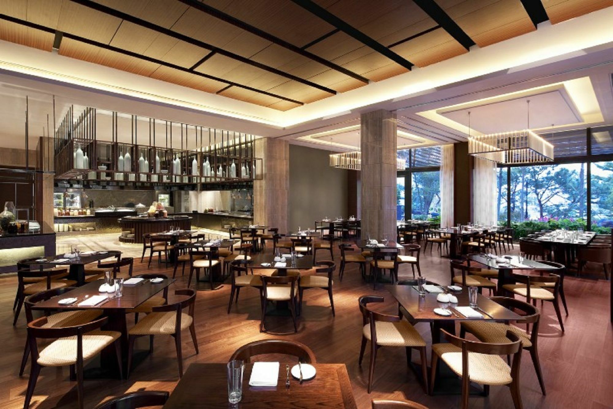 The Mulian Urban Resort Hotels Huadu Guangzhou Restoran foto